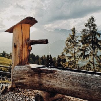 Aussicht-Prenner Alm-Hauser-Kaibling-Brunntrog