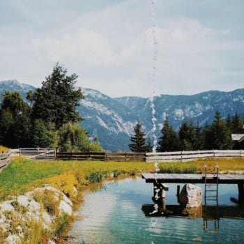 Aussicht-Prenner Alm-Hauser-Kaibling-Naturteich