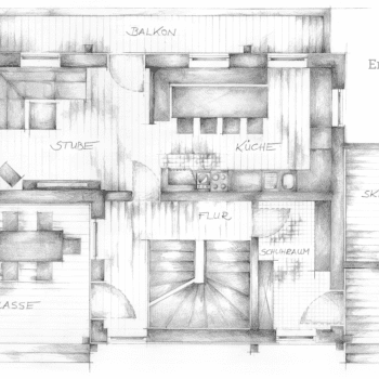 Prenner Alm – Almhütte am Hauser Kaibling – Grundriss