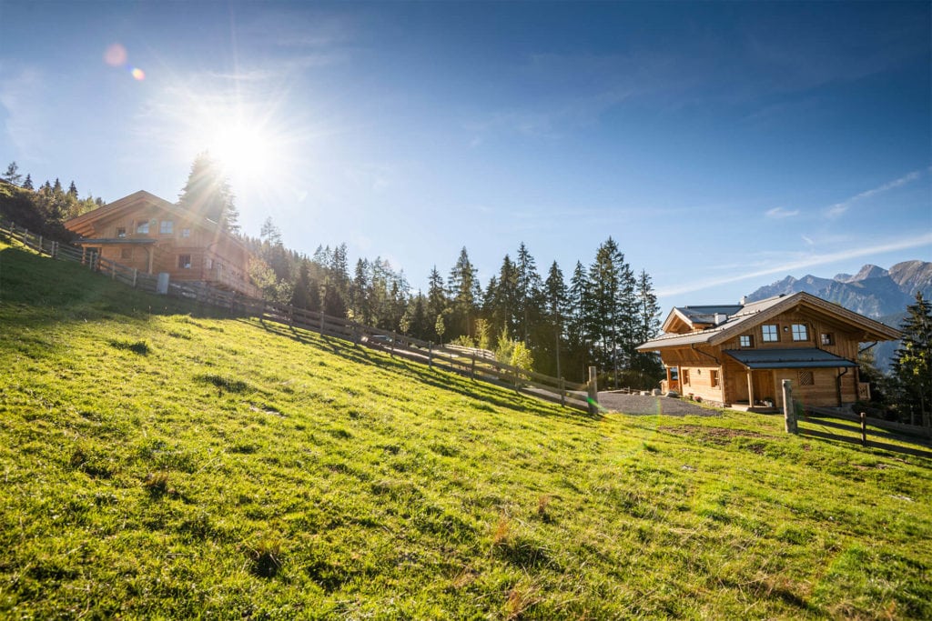 Prenner Alm, Almhütten am Hauser Kaibling