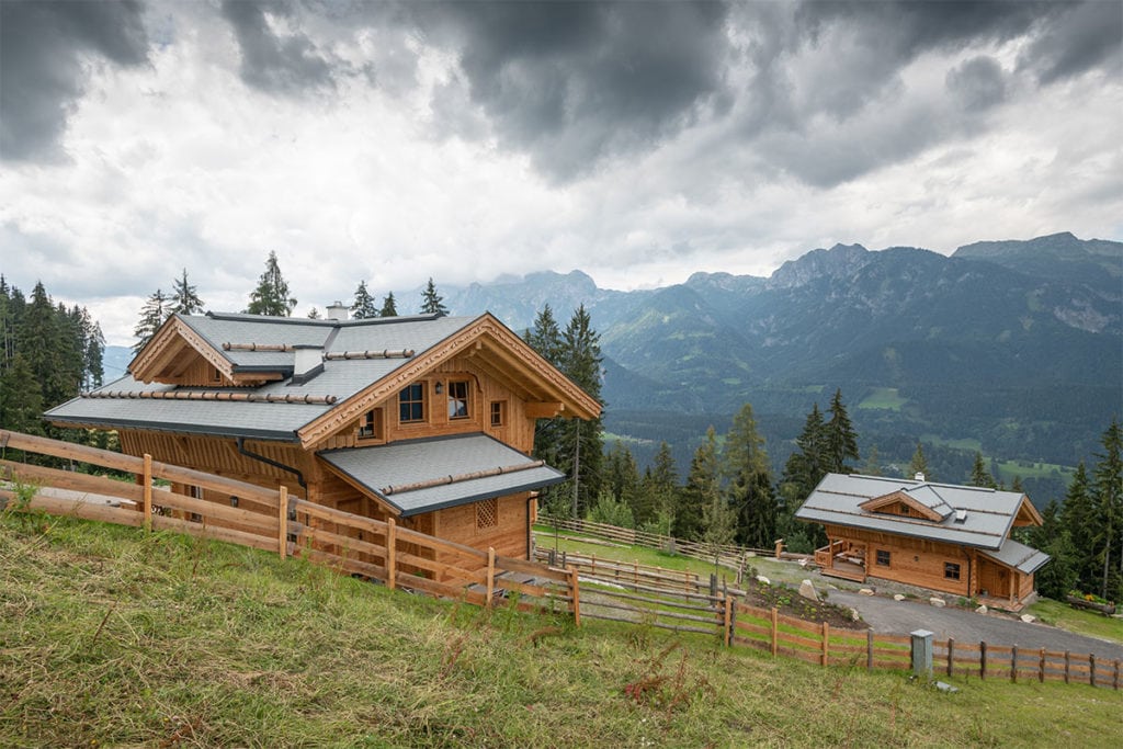 Prenner Alm, Almhütten am Hauser Kaibling