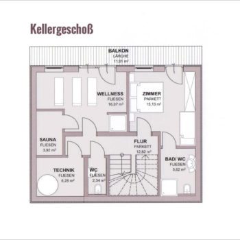 Prenner Alm – Grundriss Dachgeschoss