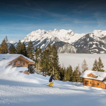 Hütte direkt an der Piste – Skiurlaub in Schladming, Österreich